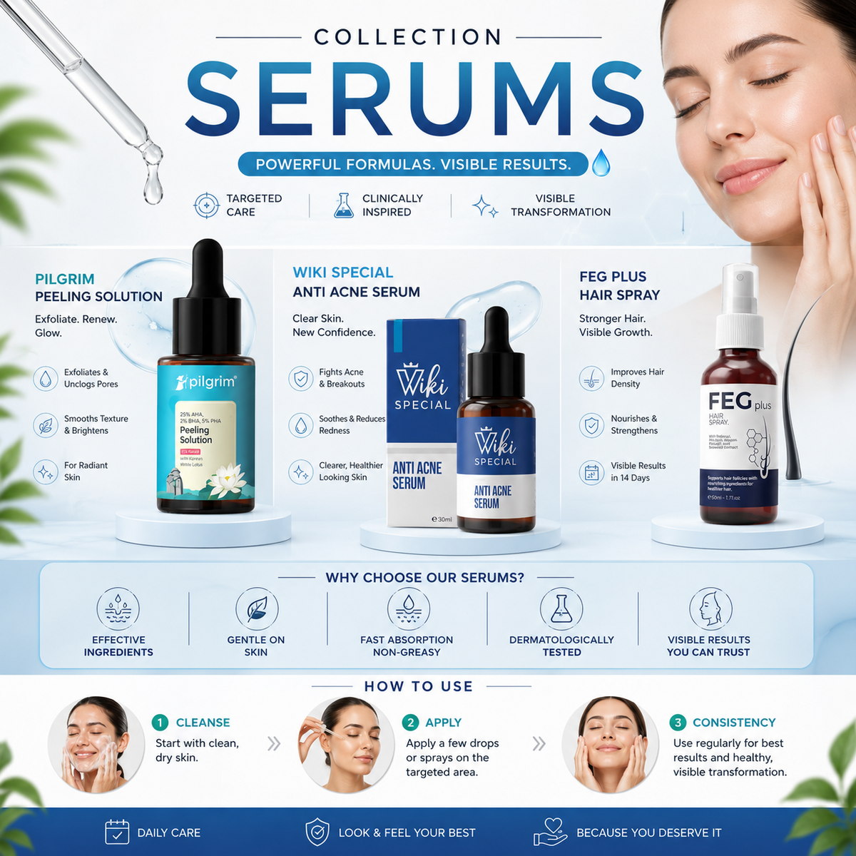 Skin & Hair Serums