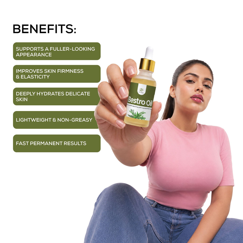 Bestro Oil – Herbal Oil for Naturally Firm, Lifted & Fuller Skin