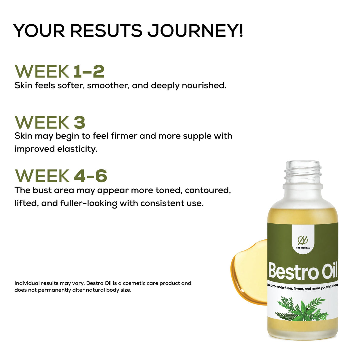 Bestro Oil – Herbal Oil for Naturally Firm, Lifted & Fuller Skin