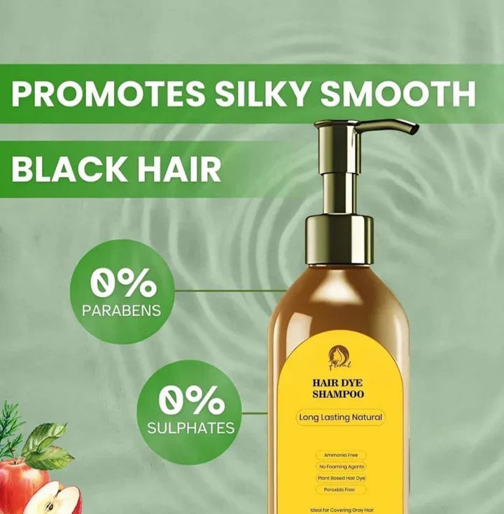 Japanese Long Lasting Natural Hair Dye Shampoo