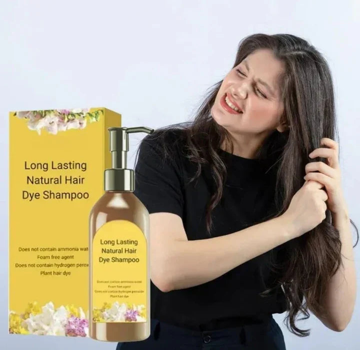 Japanese Long Lasting Natural Hair Dye Shampoo